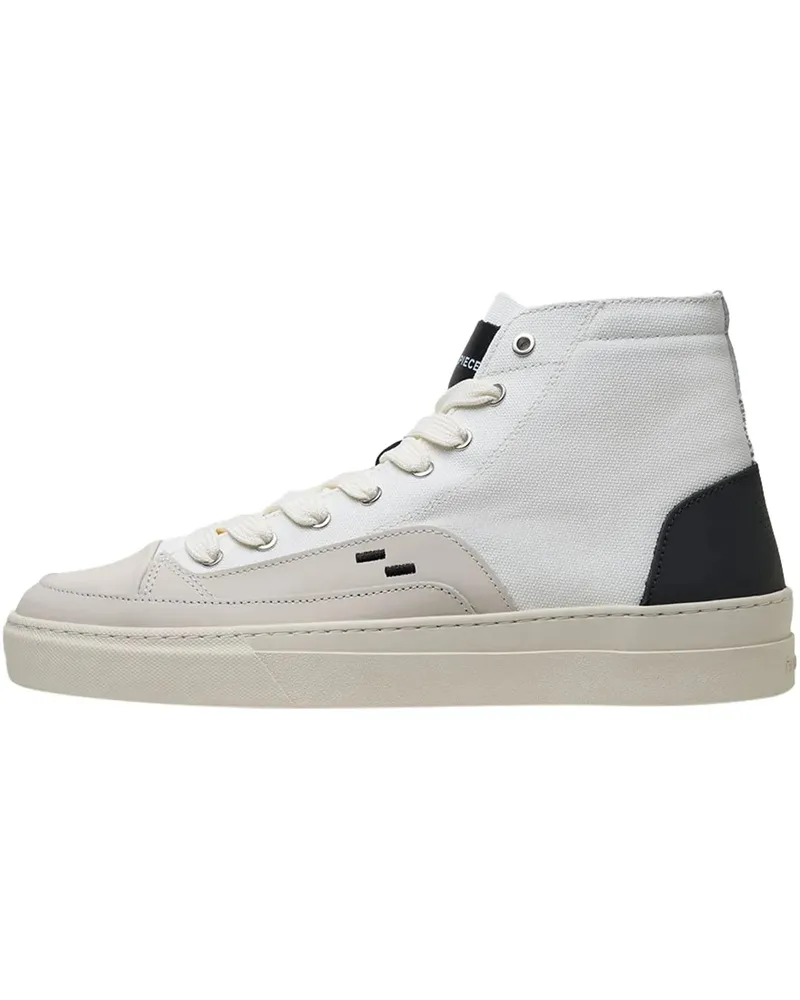 Filling Pieces Low-Top Sneaker Riviera Mid White weiß Weiß