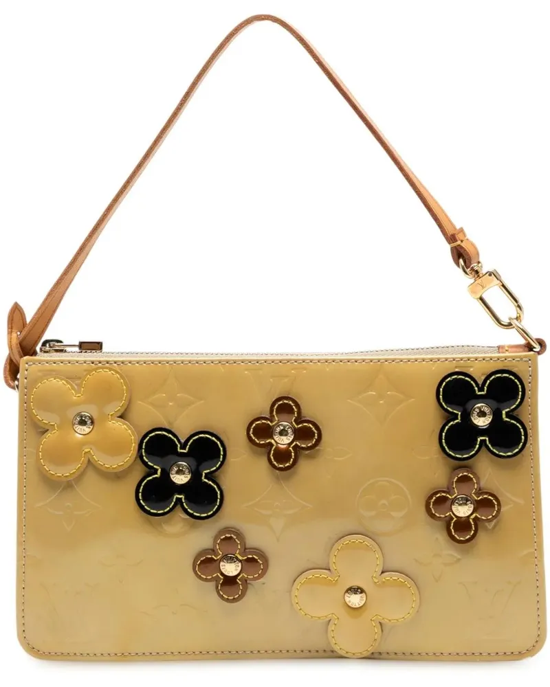 Louis Vuitton Hobo Bags Monogram Vernis Fleurs Lexington Pochette braun Braun