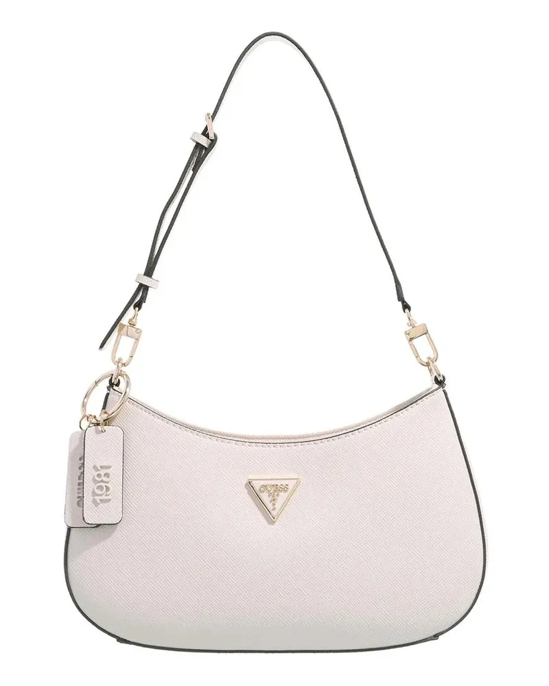 Guess Hobo Bags Noelle Top Zip Shoulder Bag creme Creme