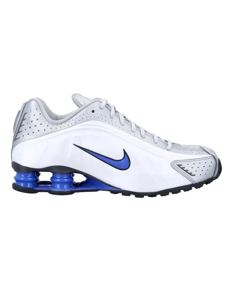 Nike Low-Top Sneaker Shox R4 Aerodynamic White Sneakers weiß Weiß
