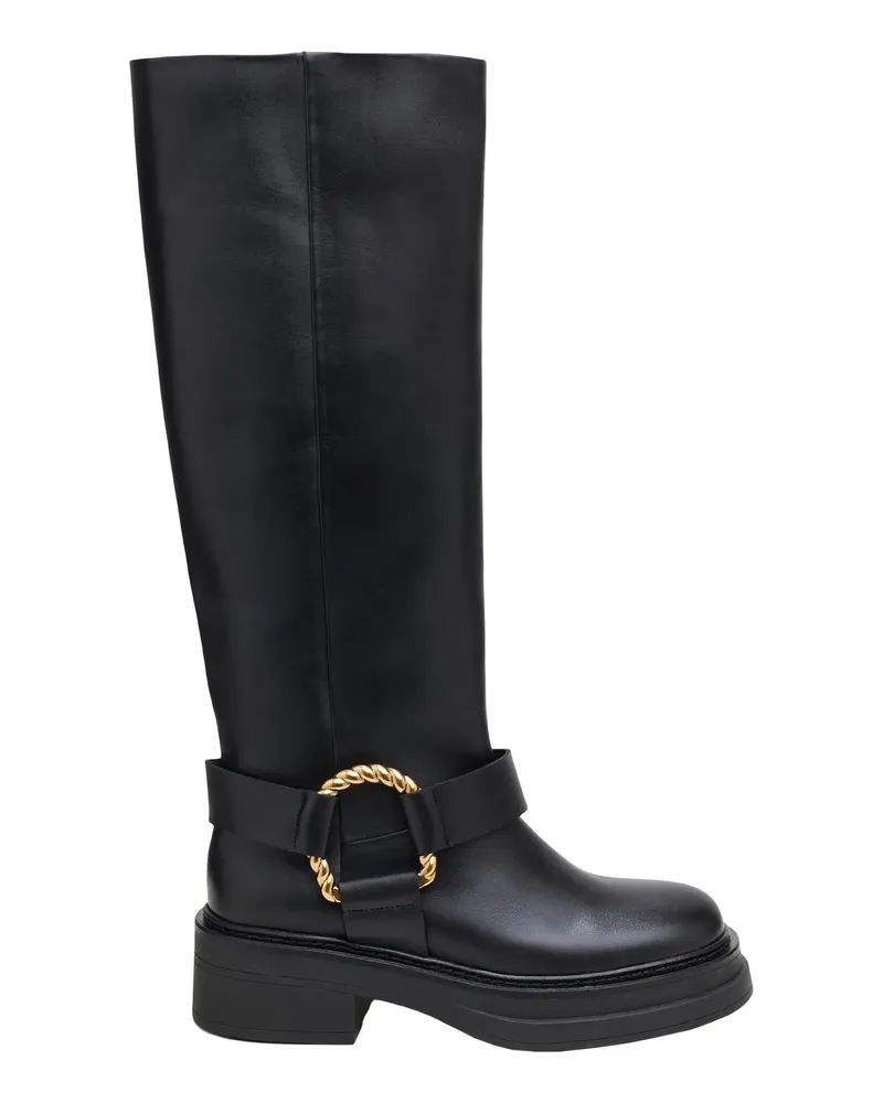 Dorothee Schumacher Stiefel CHICK SOPHISTICATION COMBAT Schwarz