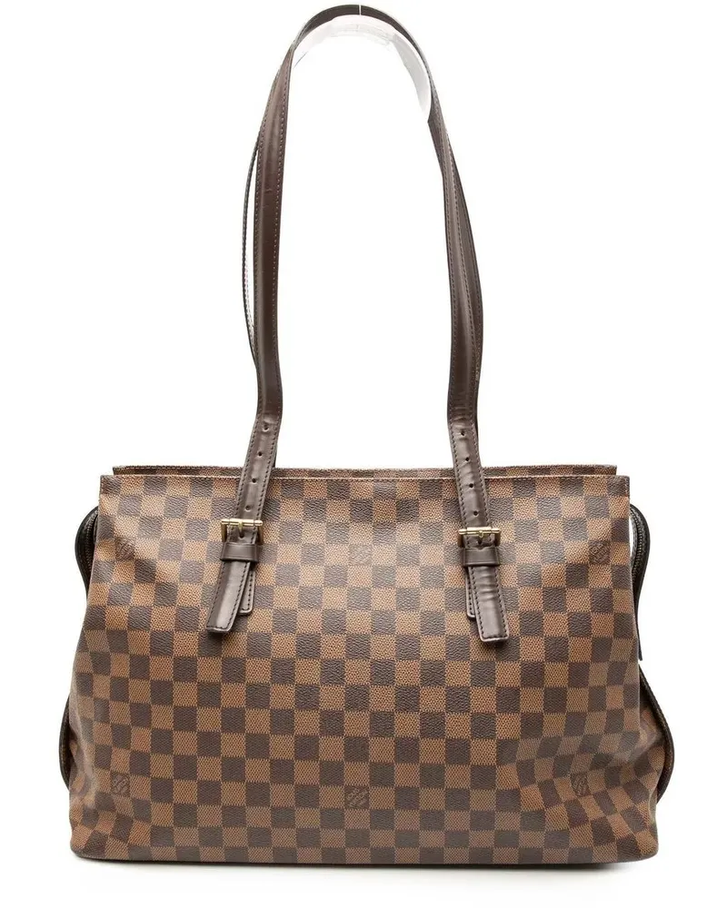 Louis Vuitton Hobo Bags Damier Ebene Chelsea braun Braun