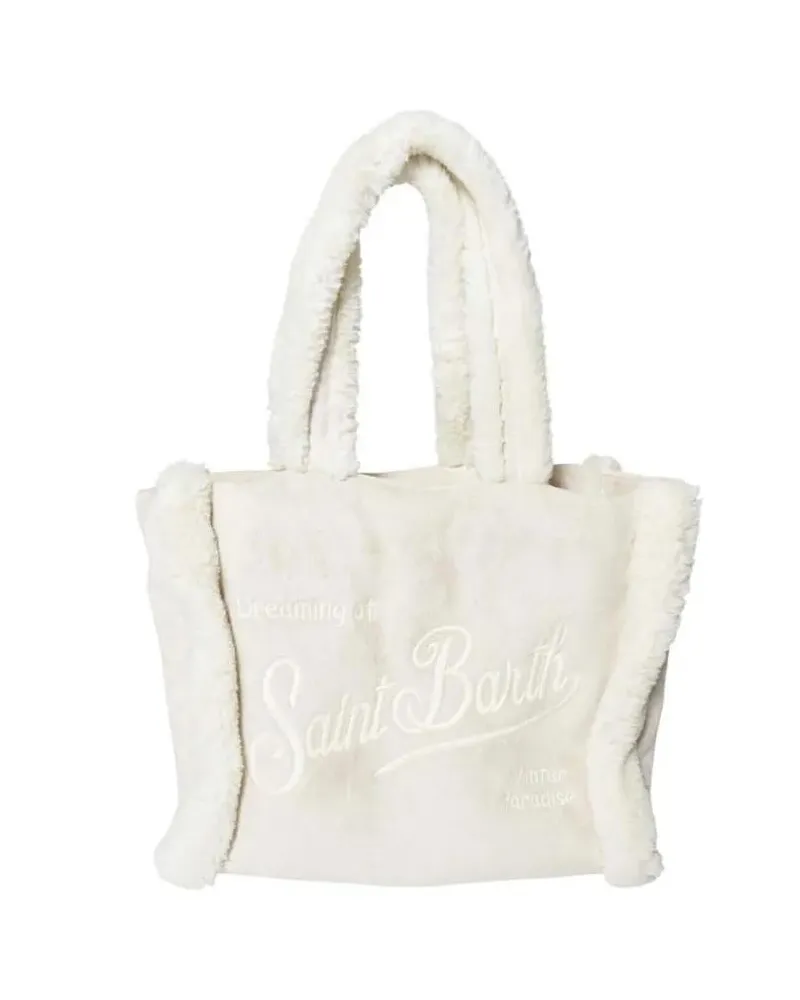 MC2 Saint Barth Shopper & Totes Structured Neutrals Bag With Sleek Silhouette beige Beige