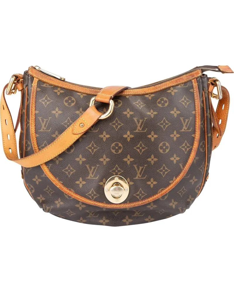 Louis Vuitton Crossbody Bags  Canvas Monogram Tulum GM Crossbody B braun Braun