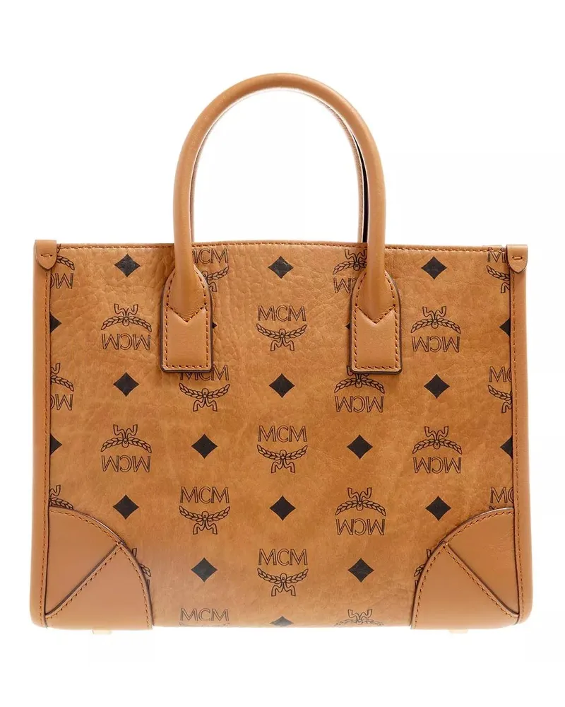 MCM Shopper & Totes Munchen Vi Tote Sml Co cognacbraun Cognacbraun