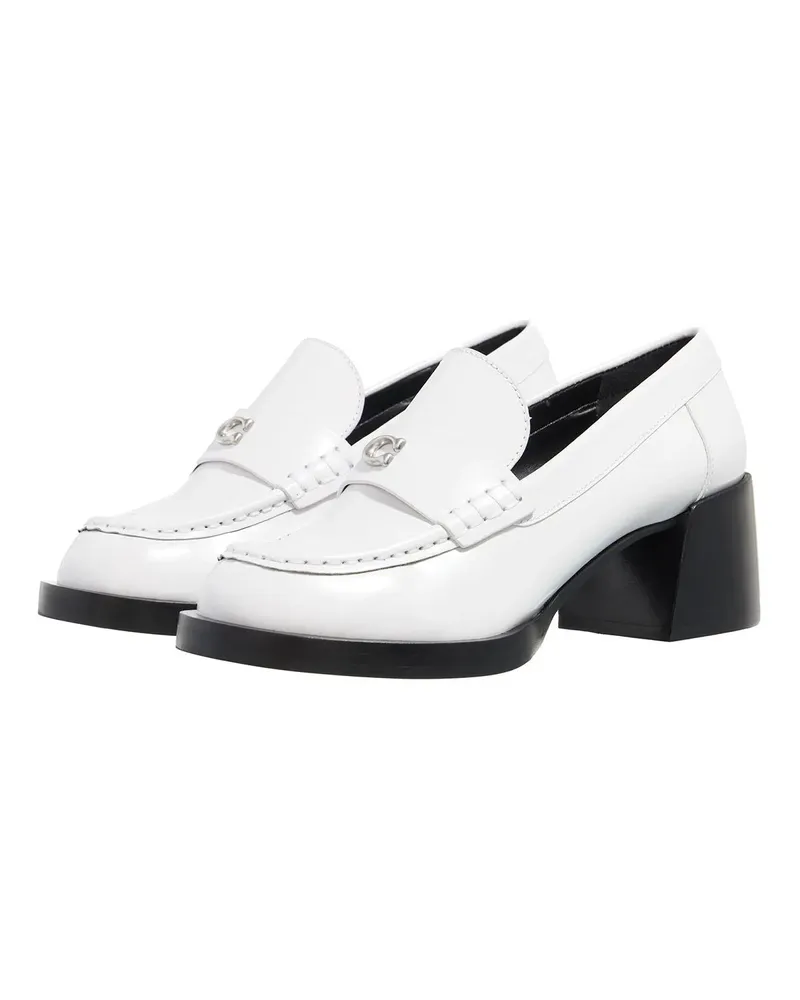 Coach Loafer Natalie Leather Loafer weiß Weiß