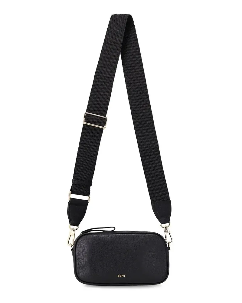 Abro Crossbody Bags Umhängetasche Tina schwarz Schwarz