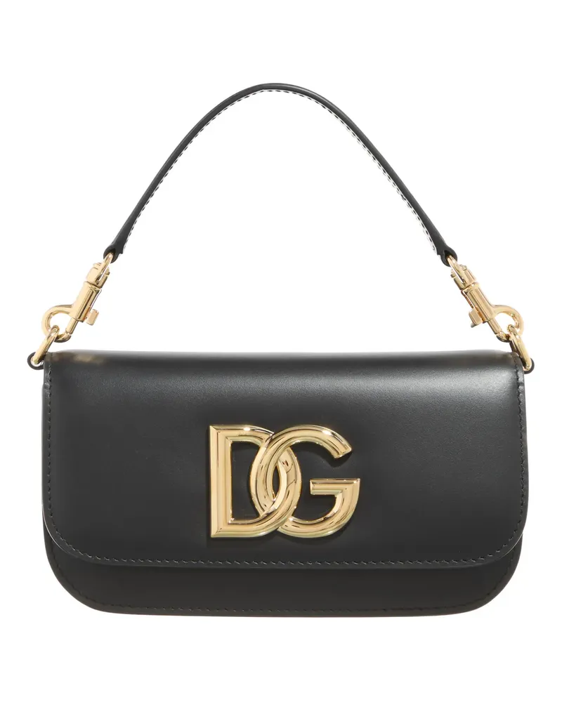 Dolce & Gabbana Crossbody Bags Vitello Liscio schwarz Schwarz
