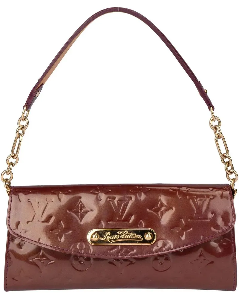 Louis Vuitton Crossbody Bags  Vernis Monogram Sunset Boulevard Sho orange Orange