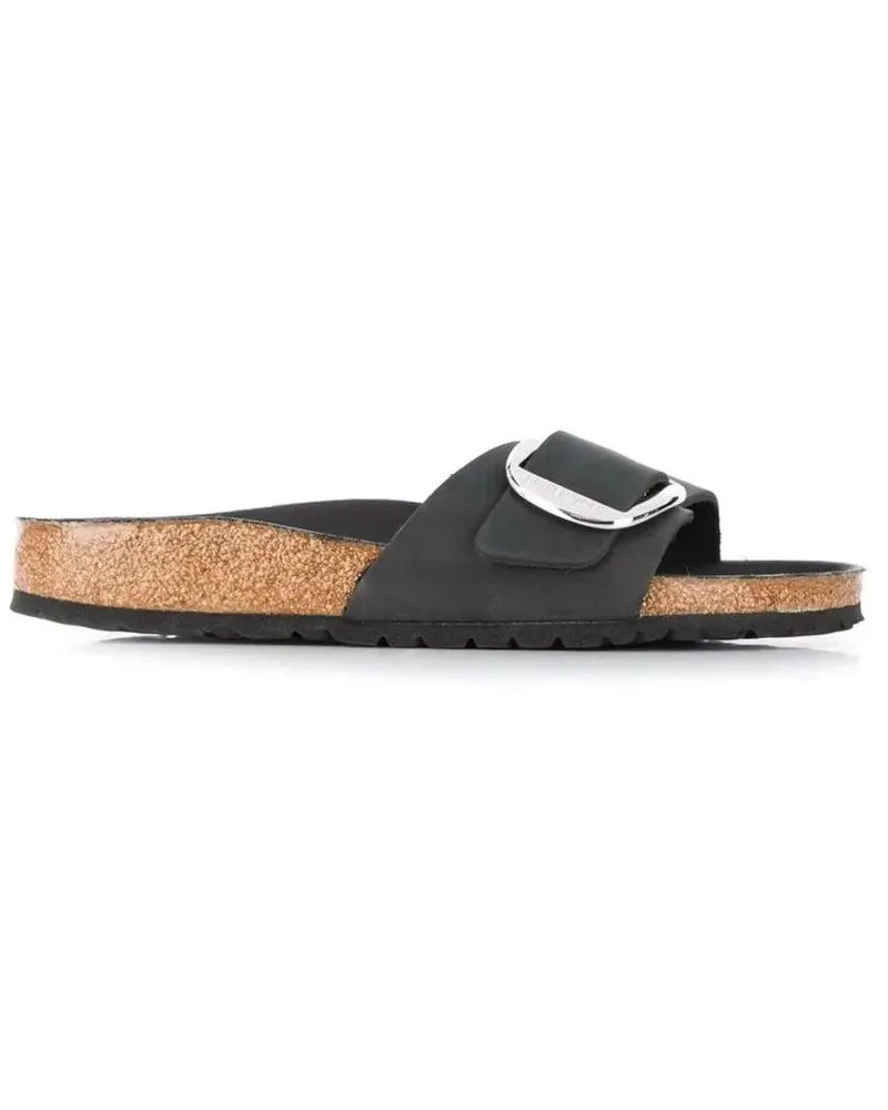 Birkenstock Sandalen Statement Metallic Buckle Sandals schwarz Schwarz