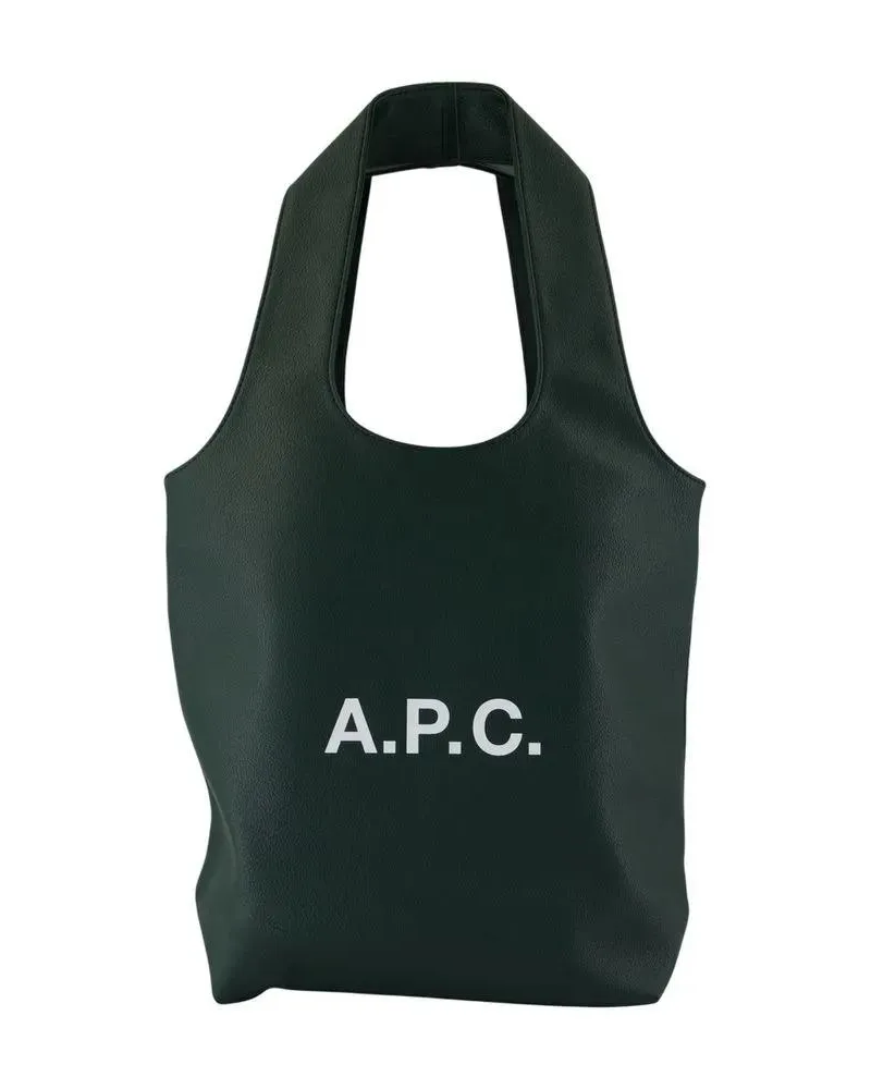 A.P.C. Shopper & Totes Ninon Small Shopper Bag - Synthetic - Green grün Grün