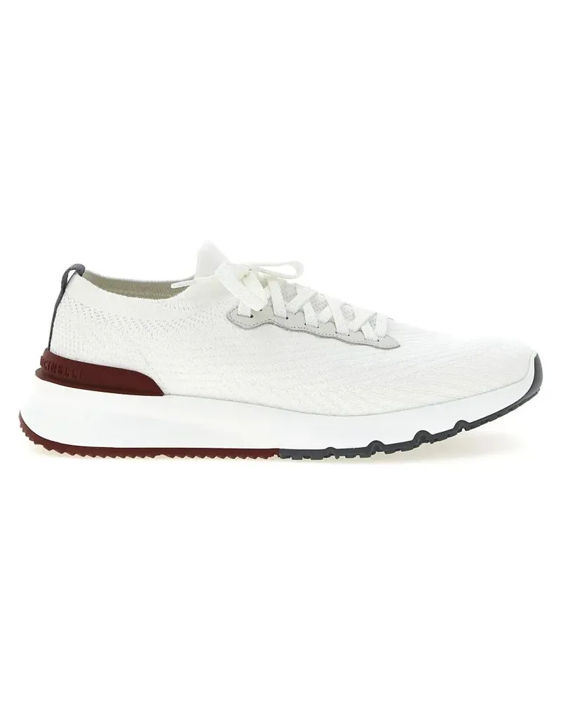 Brunello Cucinelli Low-Top Sneaker Running Sock' Sneakers weiß Weiß