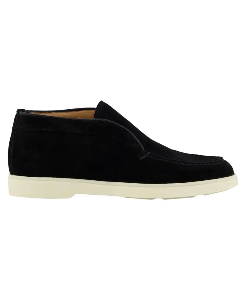 Santoni Loafer Dames Yalta Donna Loafer Zwart schwarz Schwarz