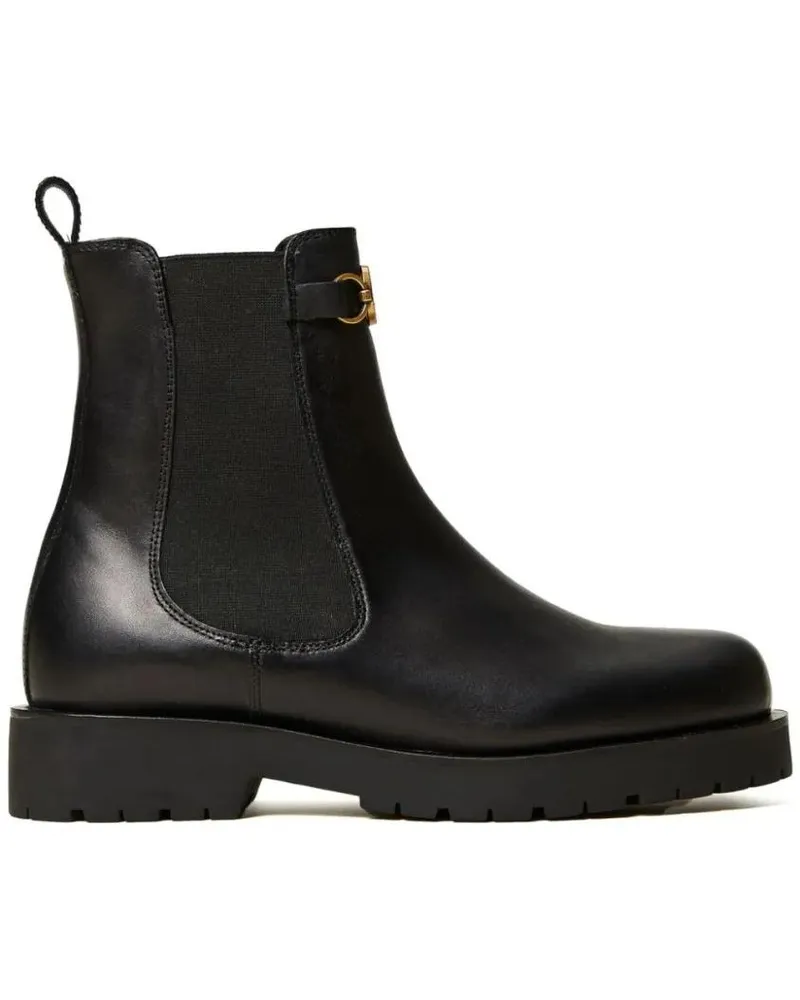 Twin-Set Stiefel Chelsea Booties schwarz Schwarz