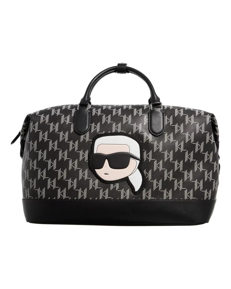 Karl Lagerfeld Reisegepäck K/Ikonik 2.0 Mono CC Weekender Schwarz