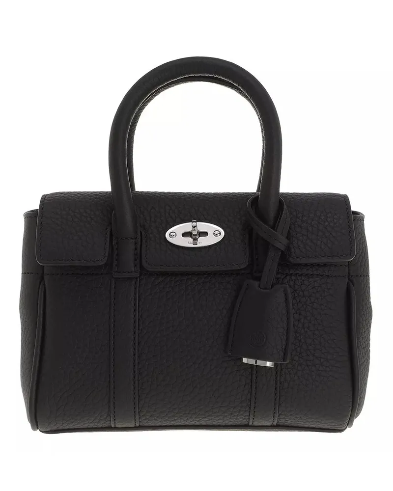 Mulberry Crossbody Bags Mini Bayswater Heavy Grain schwarz Schwarz