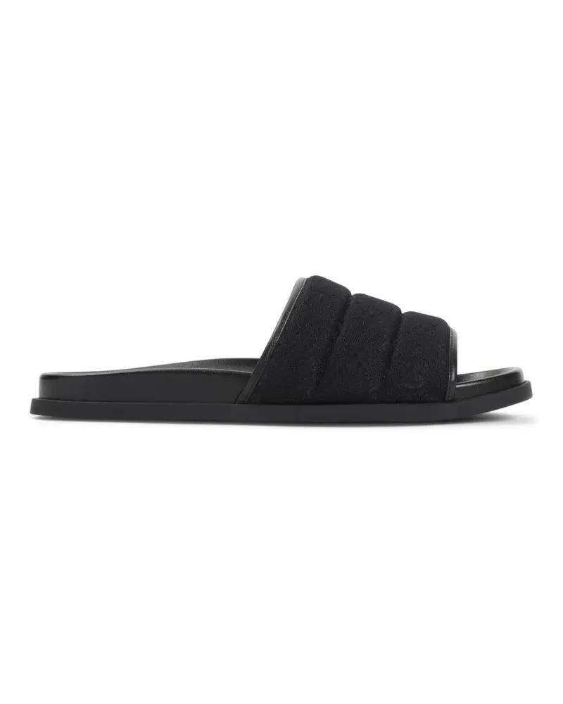 Gucci Loafer Refined Black Sandals schwarz Schwarz