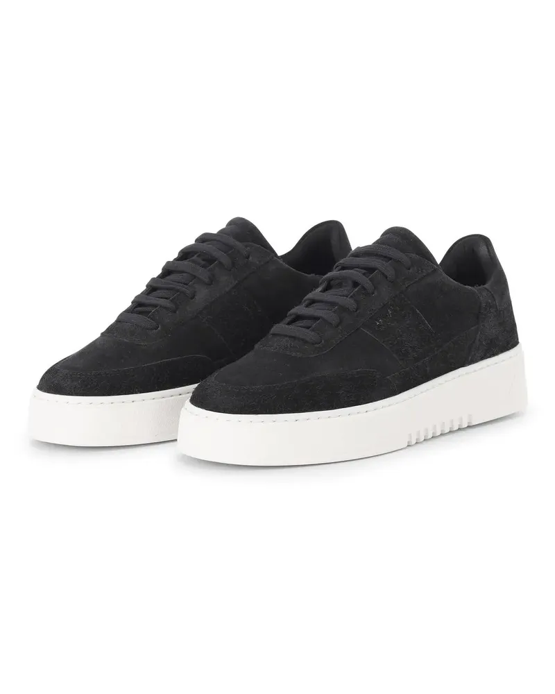 Axel Arigato Low-Top Sneaker Sneaker Orbit Vintage aus Veloursleder schwarz Schwarz