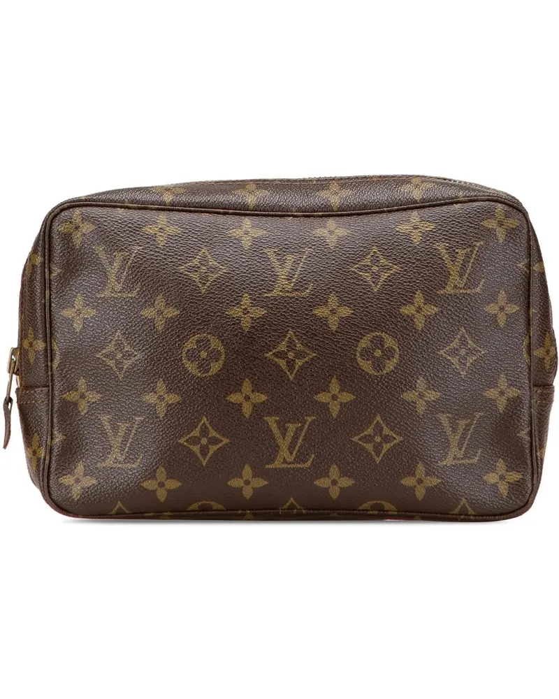 Louis Vuitton Clutches Monogram Trousse Toilette 23 braun Braun