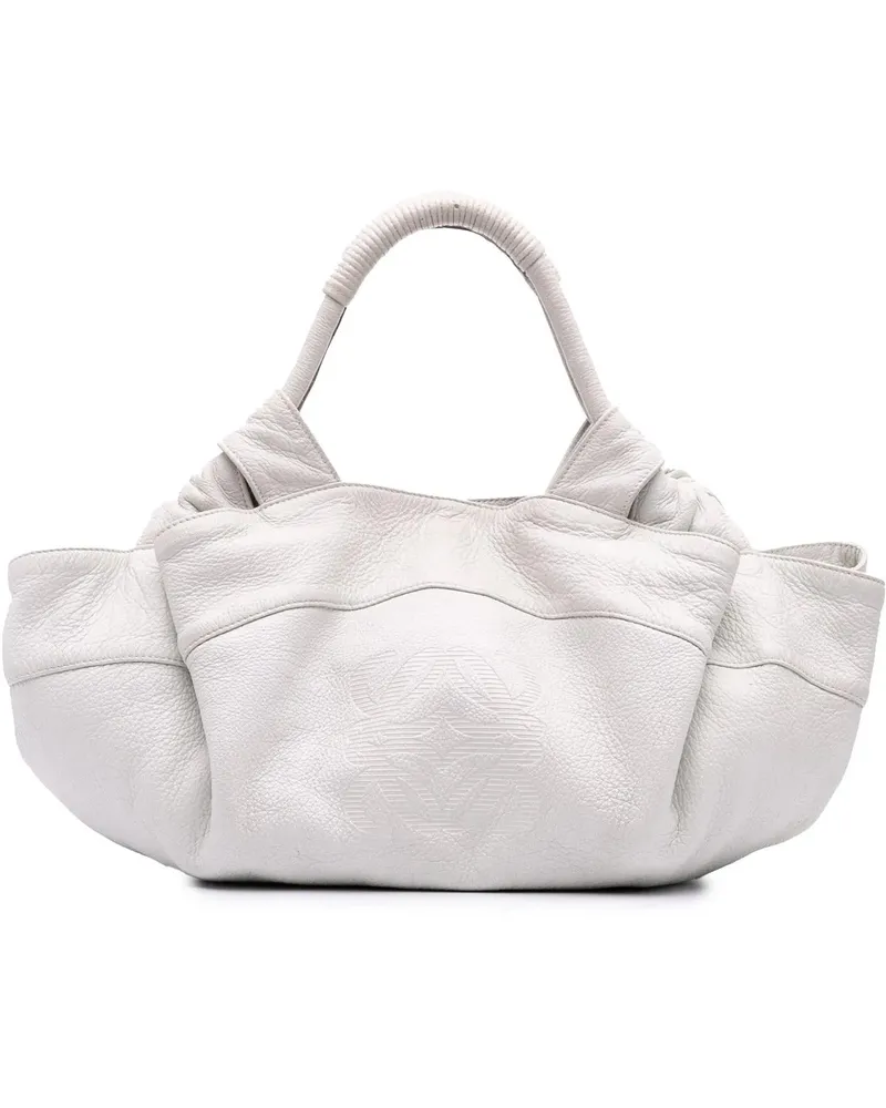Loewe Hobo Bags Nappa Aire weiß Weiß