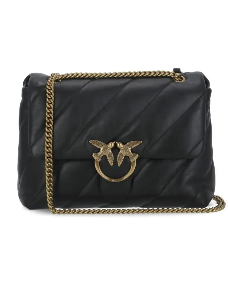 Pinko Hobo Bags Black Love Puff Big Bag schwarz Schwarz