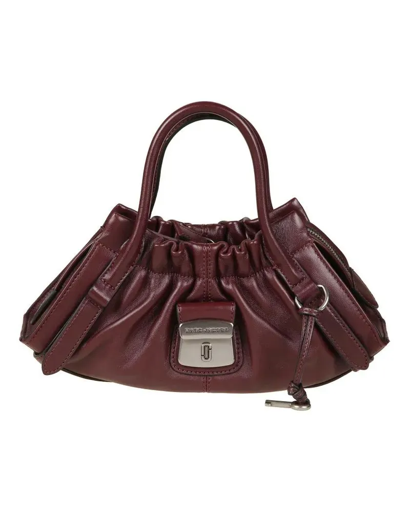 Marc Jacobs Hobo Bags Structured Purple Handbag With Design schwarz Schwarz