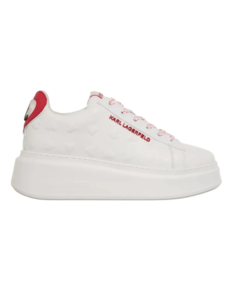 Karl Lagerfeld Low-Top Sneaker Anakapri Valentine Special weiß Weiß