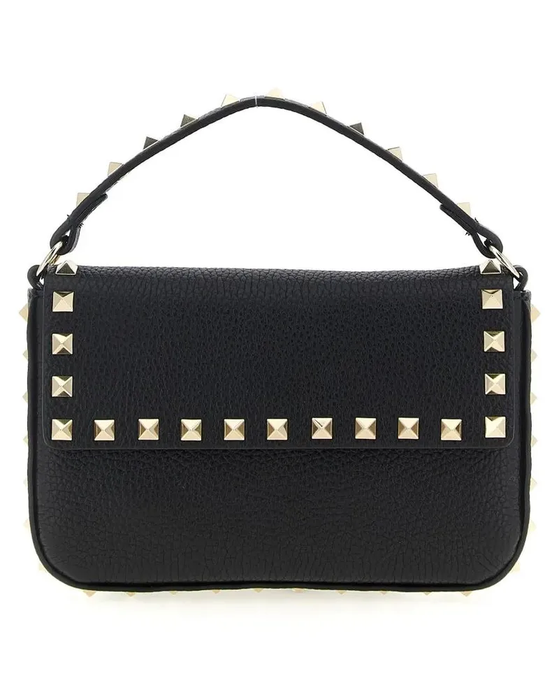 Valentino Garavani Hobo Bags 'Rockstud' Mini Handbag schwarz Schwarz