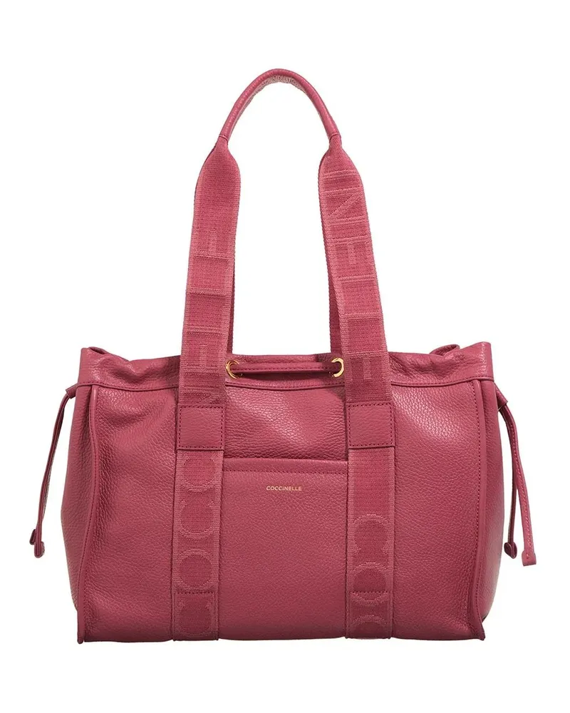 Coccinelle Shopper 2Day Signature rosa Gold