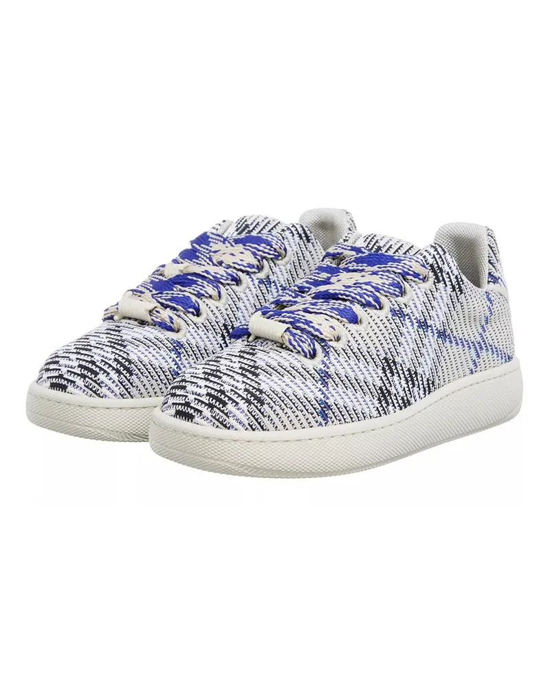 Burberry Sneaker Check Knit Box Sneaker blau Blau