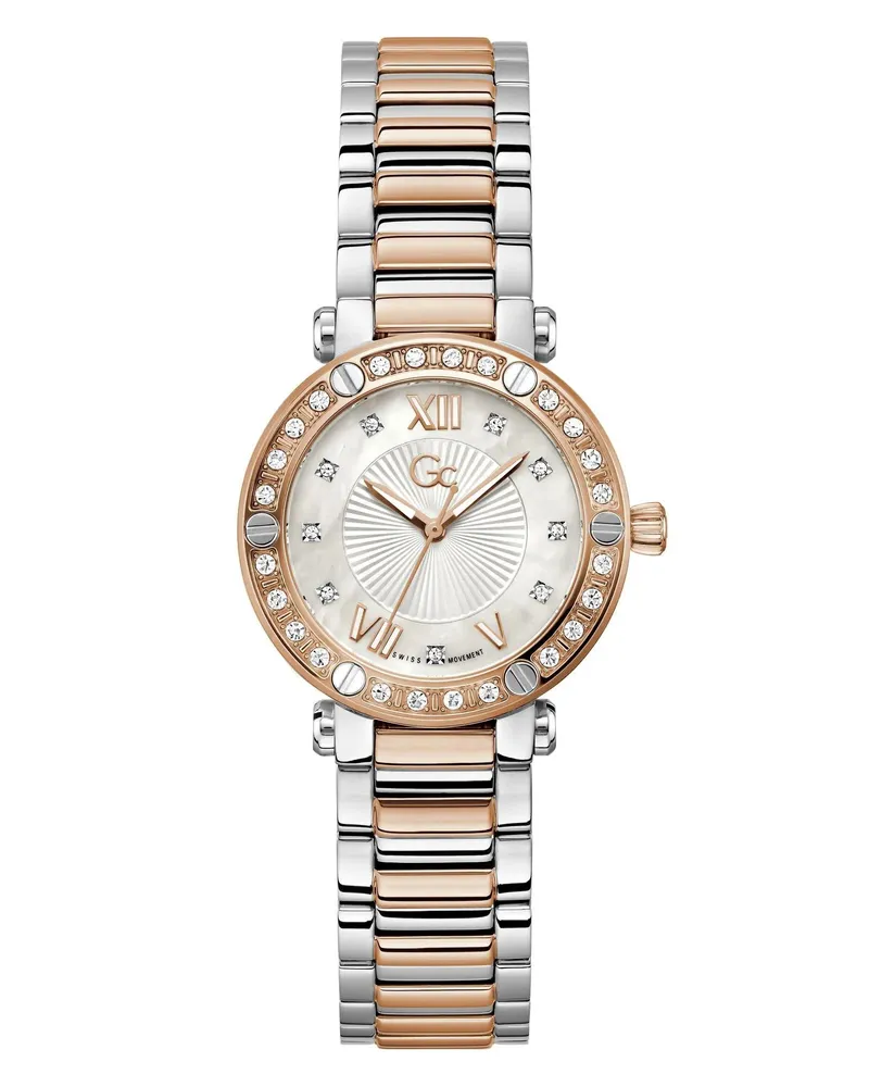 Gc Uhr Quarz-Analoguhr  Aura silver Silber