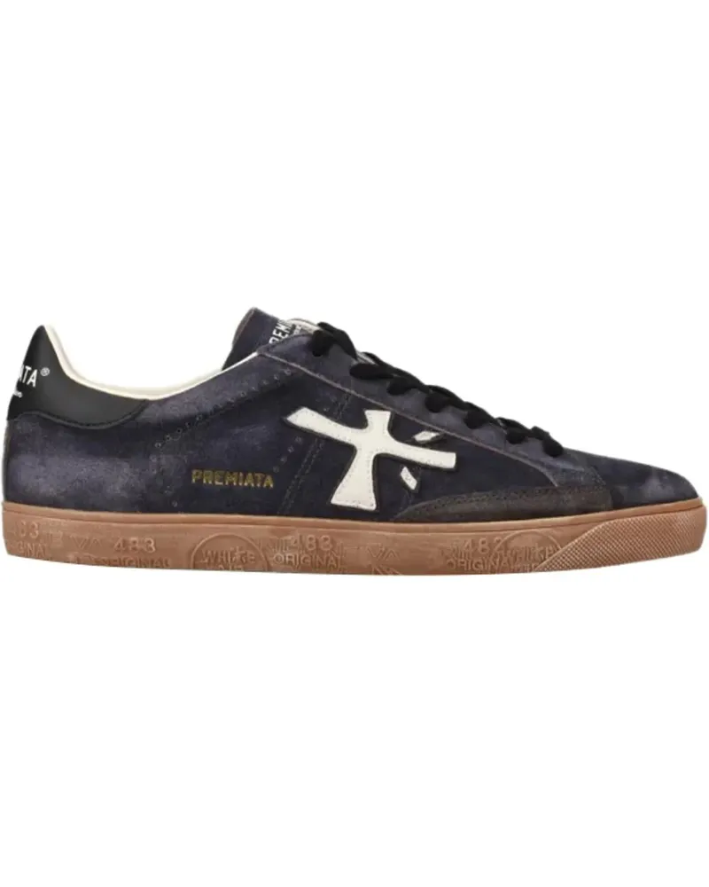 Premiata Low-Top Sneaker Sneakers Blue blau Blau