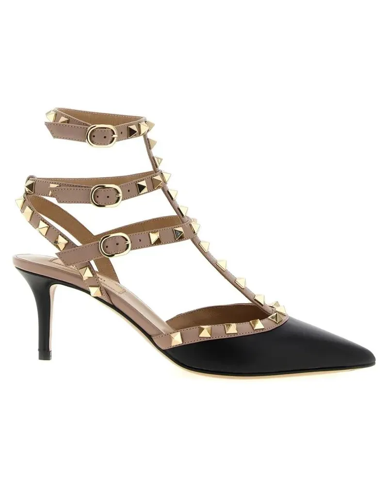 Valentino Garavani Hohe Schuhe 'Rockstud' Pumps braun Braun