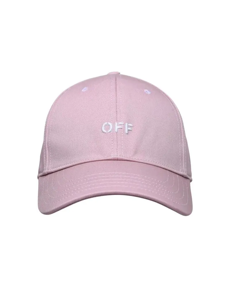 OFF-WHITE Mützen Pink Cotton Hat Rosa