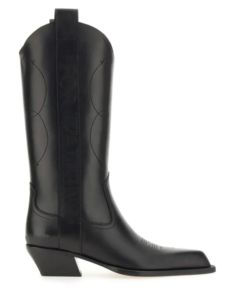 OFF-WHITE Stiefel Texan Boot "For Walking" schwarz Schwarz
