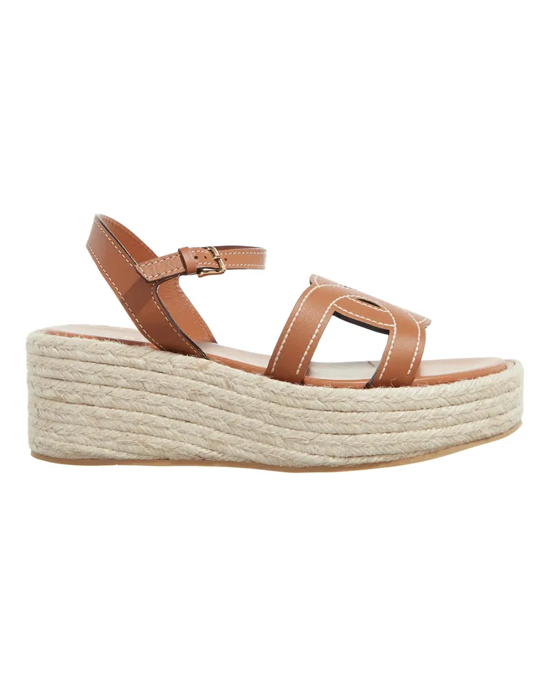 TOD'S Sandalen Sandals Zeppa Corda 17 L braun Braun