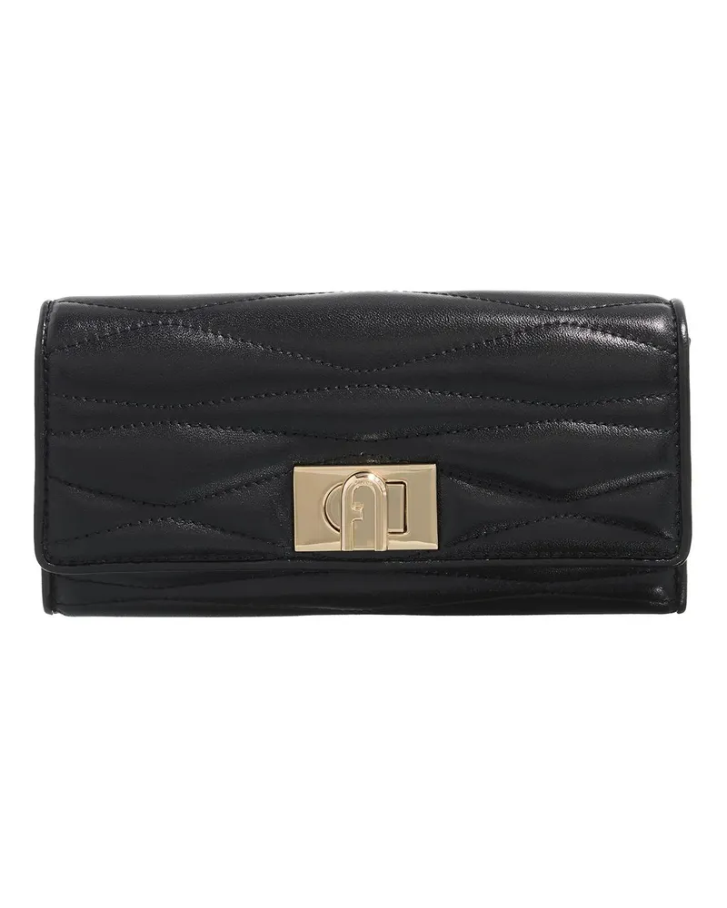 Furla Portemonnaie  1927 Continental Wallet schwarz Schwarz