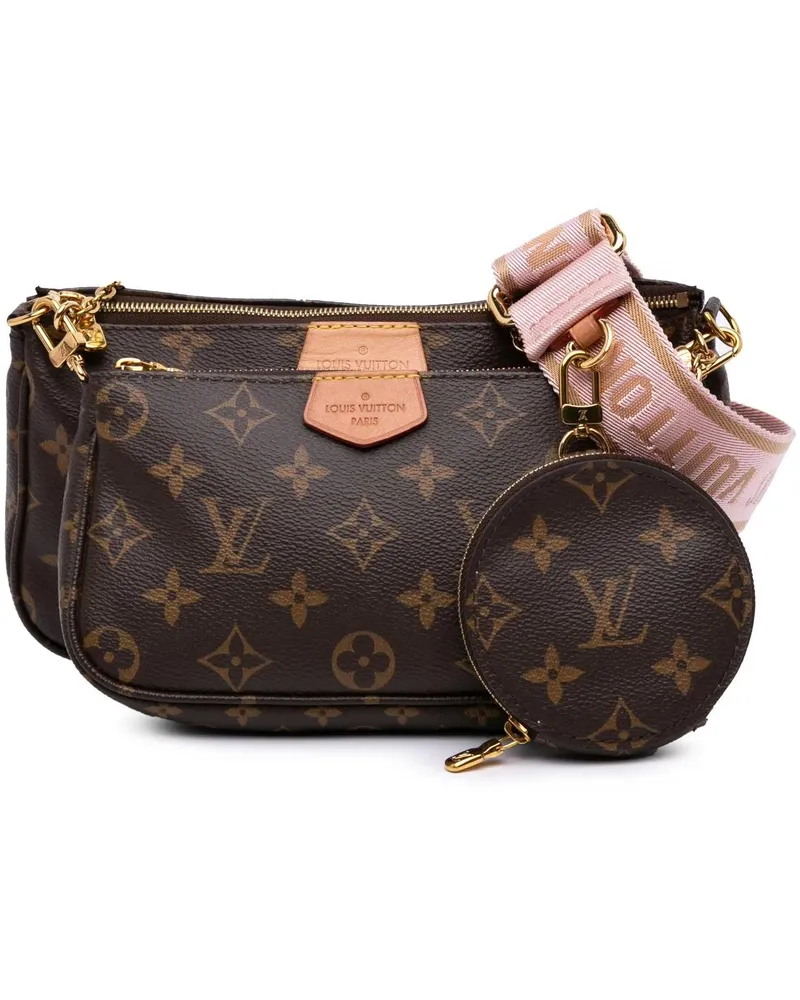 Louis Vuitton Hobo Bags 2020-2021 Monogram Multi Pochette Accessoires braun Braun