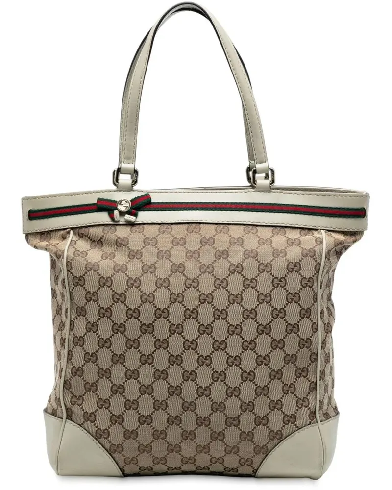 Gucci Shopper GG Canvas Mayfair Tote braun Braun