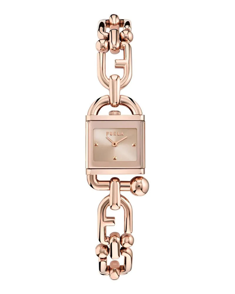 Furla Uhr Quarz-Analoguhr  Mianuvola Square pink Rosa