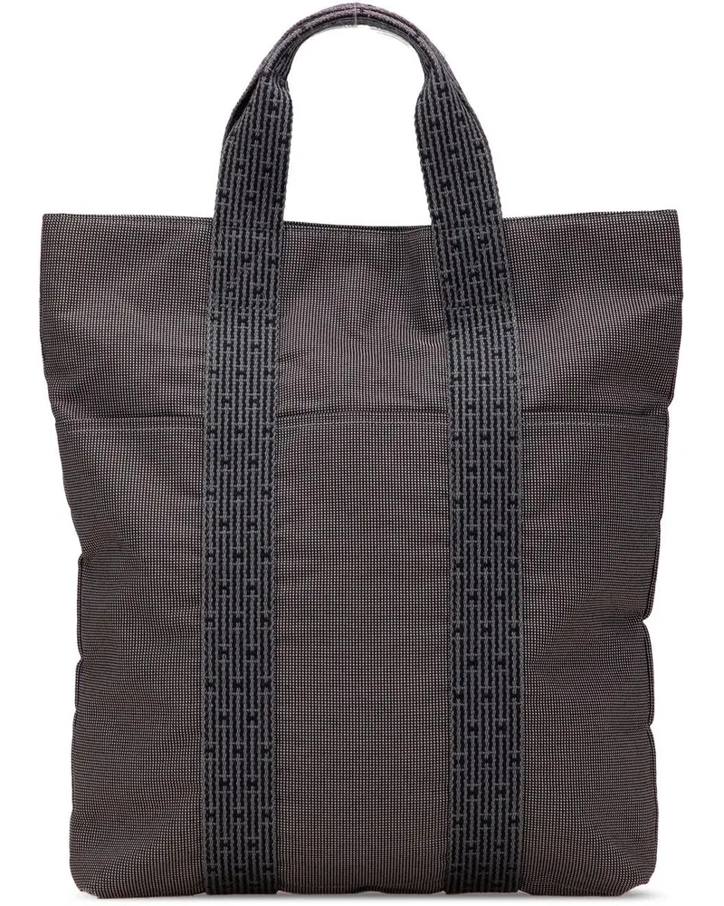 Hermès Shopper Canvas Herline Cabas grau Grau