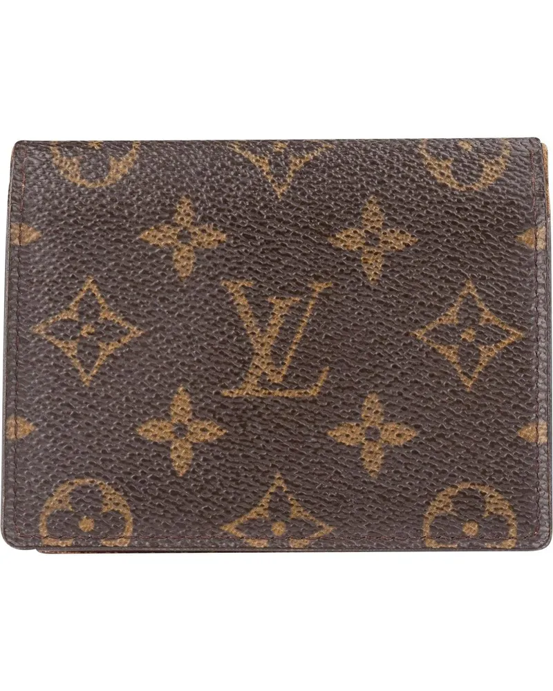 Louis Vuitton Portemonnaie  Canvas Monogram Cardholder braun Braun