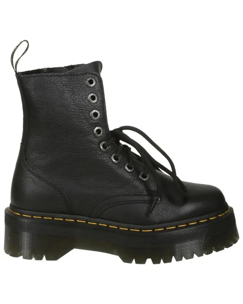 Dr.Martens Stiefel Black Leather Boots schwarz Schwarz