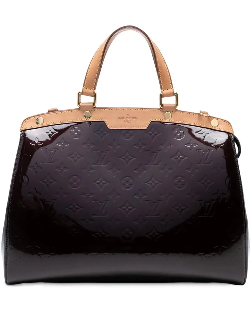 Louis Vuitton Hobo Bags Monogram Vernis Brea GM orange Orange