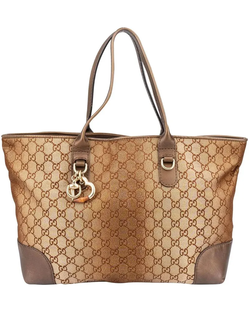 Gucci Crossbody Bags  GG Monogram Charmy Handbag braun Braun