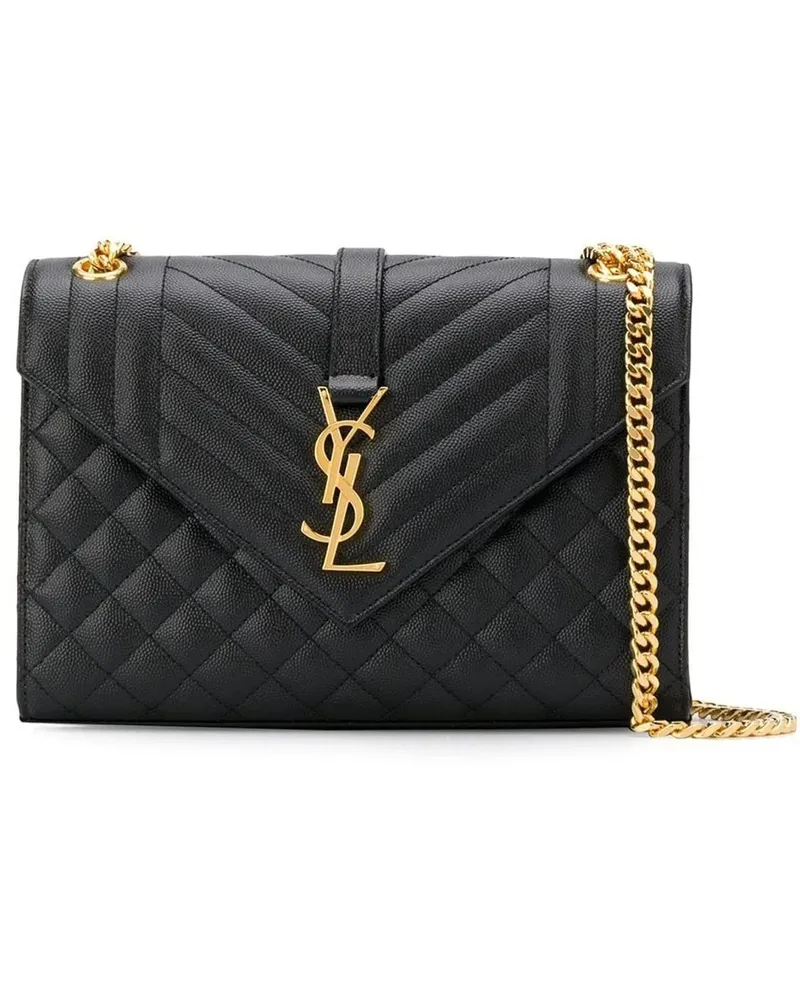 Saint Laurent Crossbody Bags  Envelope Medium Bag schwarz Schwarz