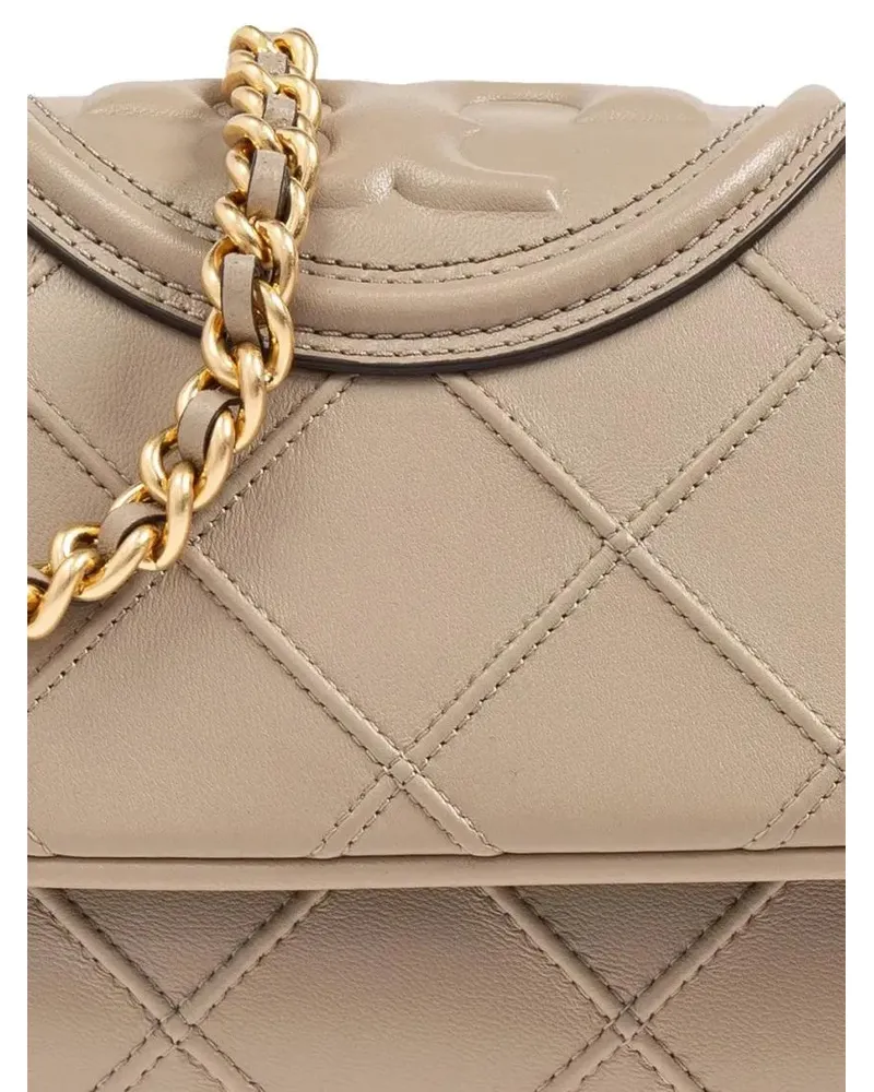 Tory Burch Hobo Bags Fleming Small Shoulder Bag beige Beige