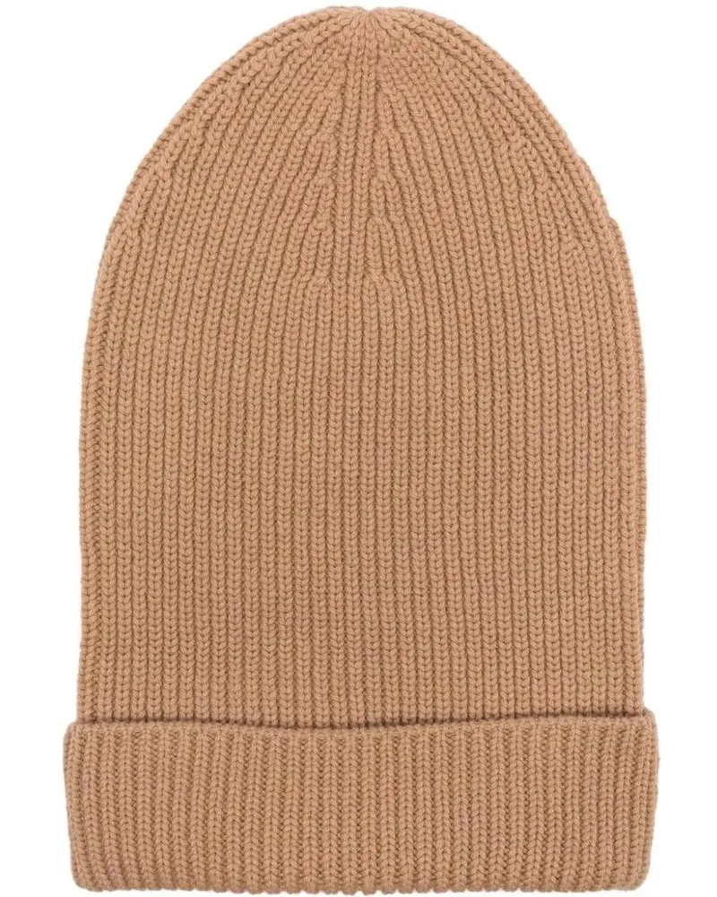 Fabiana Filippi Caps & Mützen Classic Ribbed Knit Beanie bunt Bunt