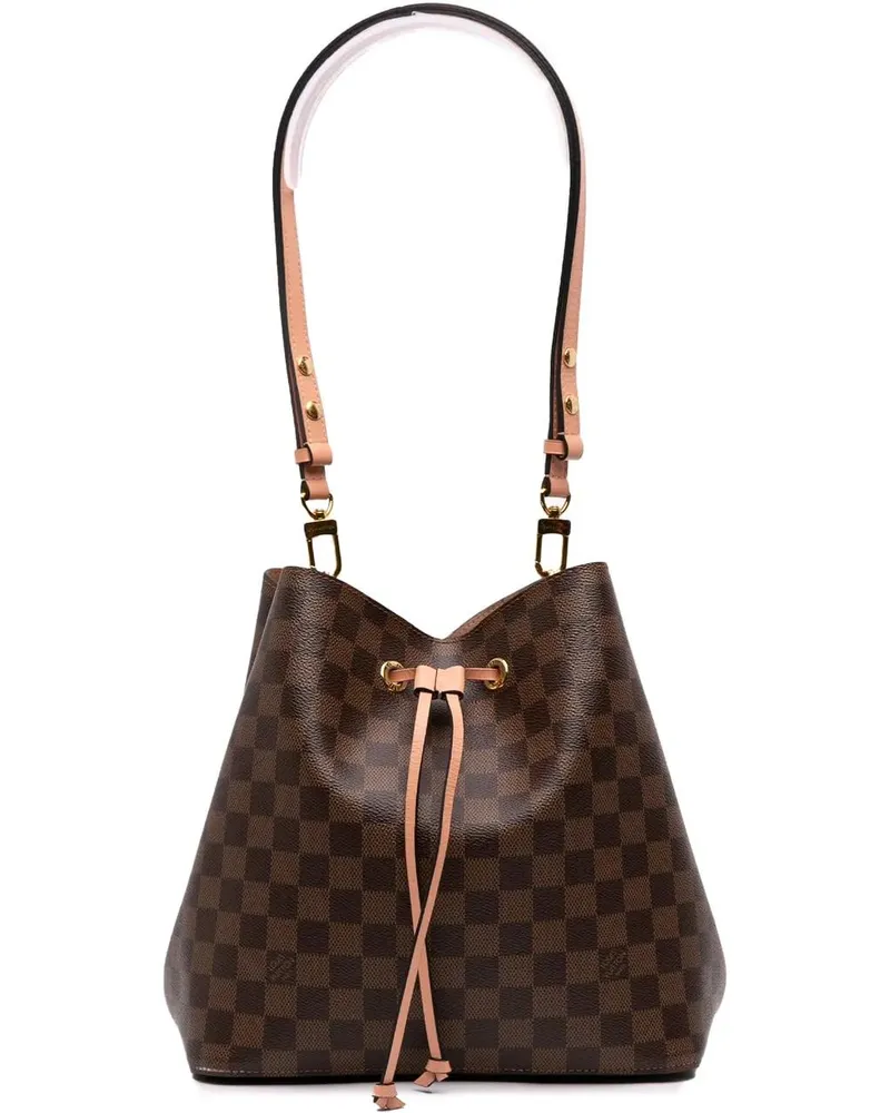Louis Vuitton Hobo Bags 2019 Damier Ebene NeoNoe MM braun Braun