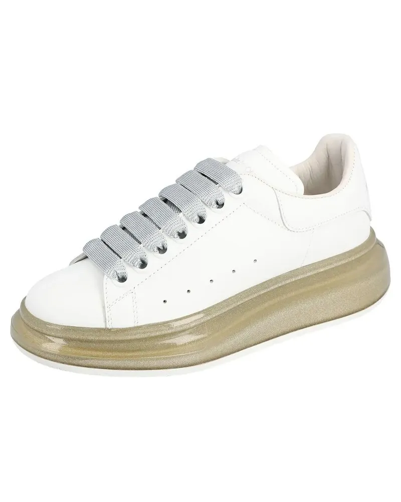 Alexander McQueen Low-Top Sneaker Oversized Sneaker 'Larry' In White weiß Weiß